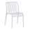 CHAIR OUTDOOR CONVEE FK6104.01 POLYPROPYLENE IN WHITE 48x56x79Hcm.