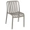 CHAIR OUTDOOR CONVEE FK6104.07 POLYPROPYLENE IN DARK OLIVE 48x56x79Hcm.