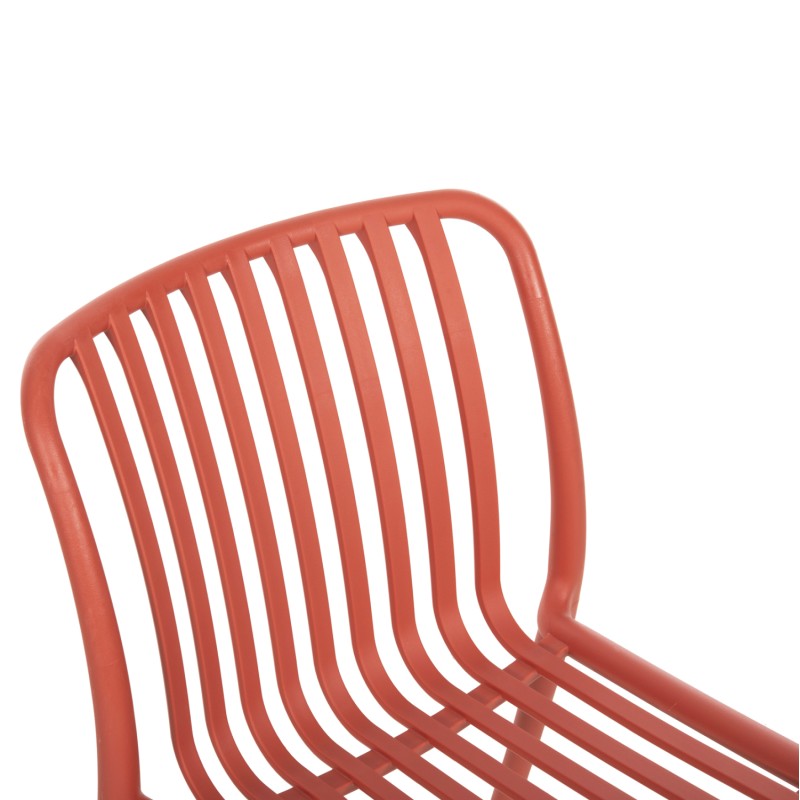 CHAIR OUTDOOR CONVEE FK6104.05 POLYPROPYLENE IN RED 48x56x79Hcm. CHAIR OUTDOOR CONVEE FK6104.05 POLYPROPYLENE IN RED 48x56x79Hcm.