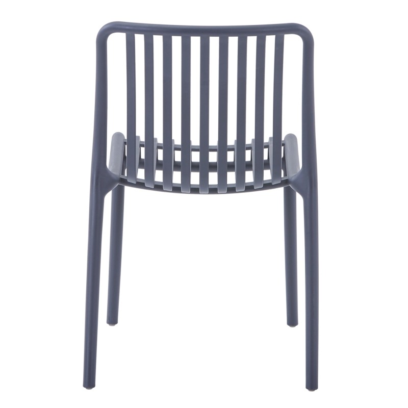 CHAIR OUTDOOR CONVEE FK6104.03 POLYPROPYLENE IN GREY 48x56x79Hcm. CHAIR OUTDOOR CONVEE FK6104.03 POLYPROPYLENE IN GREY 48x56x79Hcm.