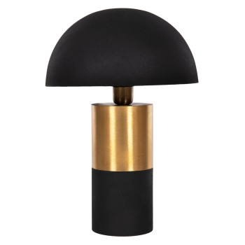 TABLE LAMP PUNE FK4252.04 METAL IN BLACK-GOLD Φ31x44Hcm.