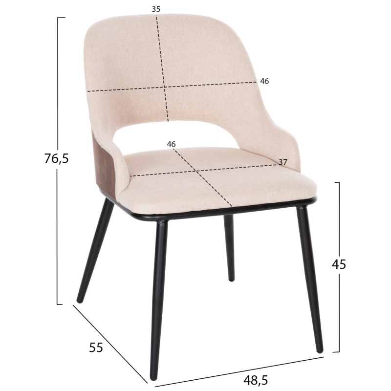 DINING SET 7PCS FK11967 TABLE OVAL DENTY & 6 CHAIRS DELF(BEIGE) DINING SET 7PCS FK11967 TABLE OVAL DENTY & 6 CHAIRS DELF(BEIGE)