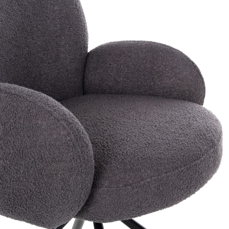 DINING SET 5PCS FK11978 TABLE DORIK & 4 ARMCHAIRS WINON(GREY) DINING SET 5PCS FK11978 TABLE DORIK & 4 ARMCHAIRS WINON(GREY)