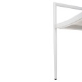 ALUMINUM ARMCHAIR RONNY FK5998.02 WHITE FRAME & WHITE TEXTILENE 53x51x80Hcm. ALUMINUM ARMCHAIR RONNY FK5998.02 WHITE FRAME & WHITE TEXTILENE 53x51x80Hcm.