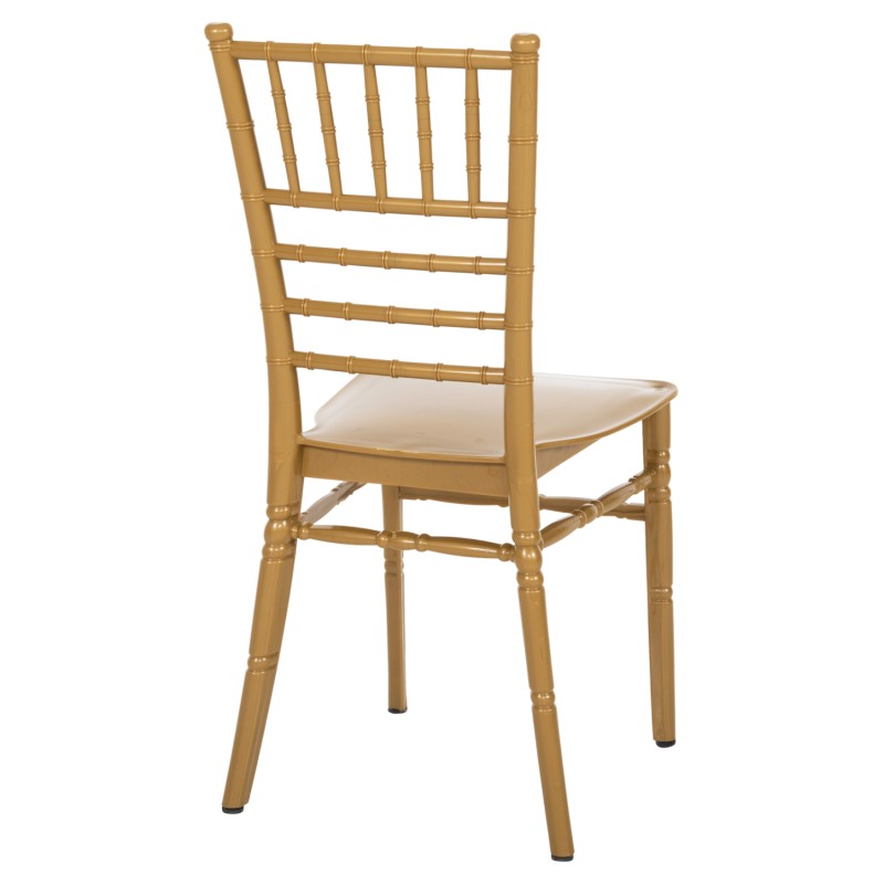POLYPROPYLENE CATERING CHAIR TIFFANY NEW FK8058.05 GOLD 41.2x49.7x89Hcm. POLYPROPYLENE CATERING CHAIR TIFFANY NEW FK8058.05 GOLD 41.2x49.7x89Hcm.