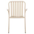 ALUMINUM ARMCHAIR RACHEL FK6088.04 CHAMPAGNE COLOR 63x58x85Hcm. ALUMINUM ARMCHAIR RACHEL FK6088.04 CHAMPAGNE COLOR 63x58x85Hcm.