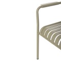 ALUMINUM ARMCHAIR RACHEL FK6088.07 DARK OLIVE 63x58x85Hcm. ALUMINUM ARMCHAIR RACHEL FK6088.07 DARK OLIVE 63x58x85Hcm.