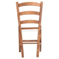 CHAIR PAROS FK5585.01 BEECH WOOD IMPREGNATED IN WALNUT COLOR 40x41x87Hcm.FRAME ONLY CHAIR PAROS FK5585.01 BEECH WOOD IMPREGNATED IN WALNUT COLOR 40x41x87Hcm.FRAME ONLY