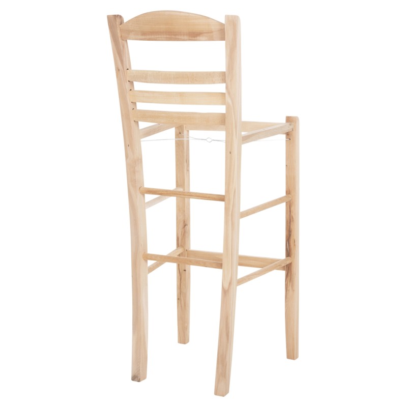 BAR STOOL GADIEL FK5587.02 BEECH WOOD IMPREGNATED-UNPAINTED 40,5x39x104.5Hcm.FRAME ONLY BAR STOOL GADIEL FK5587.02 BEECH WOOD IMPREGNATED-UNPAINTED 40,5x39x104.5Hcm.FRAME ONLY