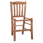 CHAIR MONTE FK5588.01 BEECH WOOD IMPREGNATED IN WALNUT COLOR 40x41x87Hcm.FRAME ONLY