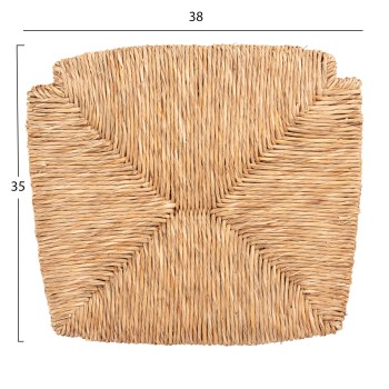 RUSH-MATT REPLACEMENT SEAT FOR WOODEN CHAIRS-39Χ34.5Χ2.5cm(thickness) FK5097.11 RUSH-MATT REPLACEMENT SEAT FOR WOODEN CHAIRS-39Χ34.5Χ2.5cm(thickness) FK5097.11
