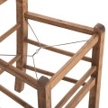CHAIR CHOSEN FK8466.01 BEECH WOOD IMPREGNATED IN WALNUT COLOR 40.5x40.5x87Hcm.FRAME ONLY CHAIR CHOSEN FK8466.01 BEECH WOOD IMPREGNATED IN WALNUT COLOR 40.5x40.5x87Hcm.FRAME ONLY