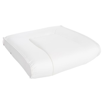 REPLACEMENT SEAT FOR OFFICE CHAIR FK1092.02 WHITE PU 51x52,5x10(thickness) cm.m.