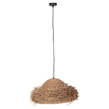 CEILING PENDANT LAMP FK4347 SEAGRASS IN NATURAL COLOR Φ72x30-140Hcm.