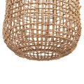 CEILING PENDANT LAMP FK4345 CYLINDRICAL-PAPER ROPE ΙΝ SAND BEIGE-2 BULBS Φ30,5x132Hcm. CEILING PENDANT LAMP FK4345 CYLINDRICAL-PAPER ROPE ΙΝ SAND BEIGE-2 BULBS Φ30,5x132Hcm.