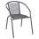 ARMCHAIR SWIFTER FK5969.01 METAL IN GREY-SYNTHETIC RATTAN IN GREY 54x61x75Hcm.