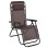 ARMCHAIR RELAX COMPANION FK5095.13 BROWN TEXTILENE-BLACK METAL 67x145x110Hcm.