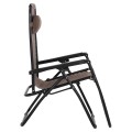 ARMCHAIR RELAX COMPANION FK5095.14 CHAMPAGNE COLORED TEXTILENE-BLACK METAL 67x145x110Hcm. ARMCHAIR RELAX COMPANION FK5095.14 CHAMPAGNE COLORED TEXTILENE-BLACK METAL 67x145x110Hcm.