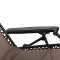 ARMCHAIR RELAX COMPANION FK5095.14 CHAMPAGNE COLORED TEXTILENE-BLACK METAL 67x145x110Hcm. ARMCHAIR RELAX COMPANION FK5095.14 CHAMPAGNE COLORED TEXTILENE-BLACK METAL 67x145x110Hcm.