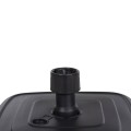 PLASTIC UMBRELLA BASE WITH WHEEL SOLBAS FK6113.02 ANTHRACITE COLOR-FOR POLE 33/50mm 46,5x23,5Hcm. PLASTIC UMBRELLA BASE WITH WHEEL SOLBAS FK6113.02 ANTHRACITE COLOR-FOR POLE 33/50mm 46,5x23,5Hcm.