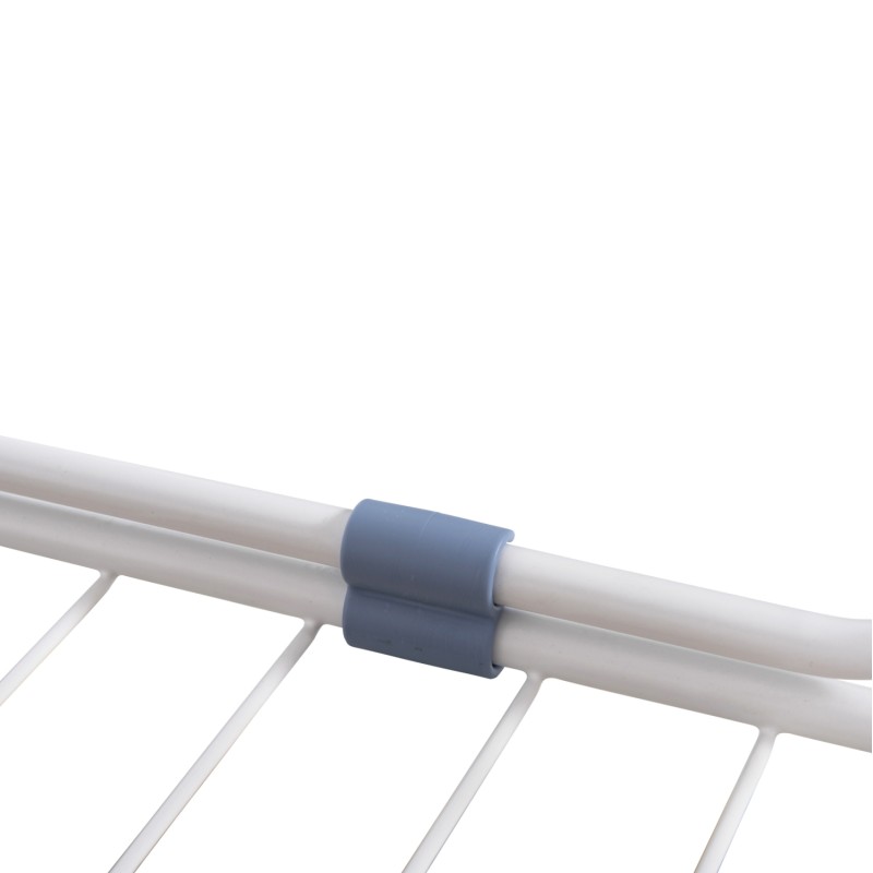 HANGING ALUMINUM DRYING RACK FK12166 WHITE-TOTAL HANGING LENGTH 10m--107x3x55cm. HANGING ALUMINUM DRYING RACK FK12166 WHITE-TOTAL HANGING LENGTH 10m--107x3x55cm.
