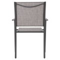 OUTDOOR ARMCHAIR REDAN FK5976.01 GREY METAL-GREY TEXTILENE 56x60x88Hcm. OUTDOOR ARMCHAIR REDAN FK5976.01 GREY METAL-GREY TEXTILENE 56x60x88Hcm.