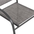 OUTDOOR ARMCHAIR REDAN FK5976.01 GREY METAL-GREY TEXTILENE 56x60x88Hcm. OUTDOOR ARMCHAIR REDAN FK5976.01 GREY METAL-GREY TEXTILENE 56x60x88Hcm.
