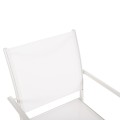 OUTDOOR ARMCHAIR REDAN FK5976.02 WHITE METAL-WHITE TEXTILENE 56x60x88Hcm. OUTDOOR ARMCHAIR REDAN FK5976.02 WHITE METAL-WHITE TEXTILENE 56x60x88Hcm.