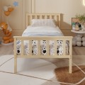 BED GIMLY FK675.01 SOLID PINE WOOD IN NATURAL FOR MATTRESS 190x90cm. BED GIMLY FK675.01 SOLID PINE WOOD IN NATURAL FOR MATTRESS 190x90cm.