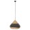 CEILING PENDANT LAMP FK4354 NATURAL RATTAN-PAPER ROPE-NATURAL&BLACK COLOR Φ54x42-145Hcm.