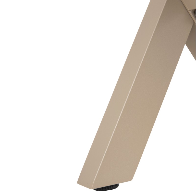 ALUMINUM BENCH TAWNEE FK6038.04 CHAMPAGNE COLOR- POLYWOOD SEAT IN NATURAL WOOD COLOR 150x36x45Hcm. ALUMINUM BENCH TAWNEE FK6038.04 CHAMPAGNE COLOR- POLYWOOD SEAT IN NATURAL WOOD COLOR 150x36x45Hcm.