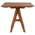 OUTDOOR DINING TABLE LEO FK9622.11 SQUARE TEAK WOOD 80x80x75Hcm. OUTDOOR DINING TABLE LEO FK9622.11 SQUARE TEAK WOOD 80x80x75Hcm.
