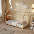 BED FOR KIDS PEPE FK678.01 t.MONTESSORI SOLID PINE WOOD IN NATURAL- 140x70cm. BED FOR KIDS PEPE FK678.01 t.MONTESSORI SOLID PINE WOOD IN NATURAL- 140x70cm.