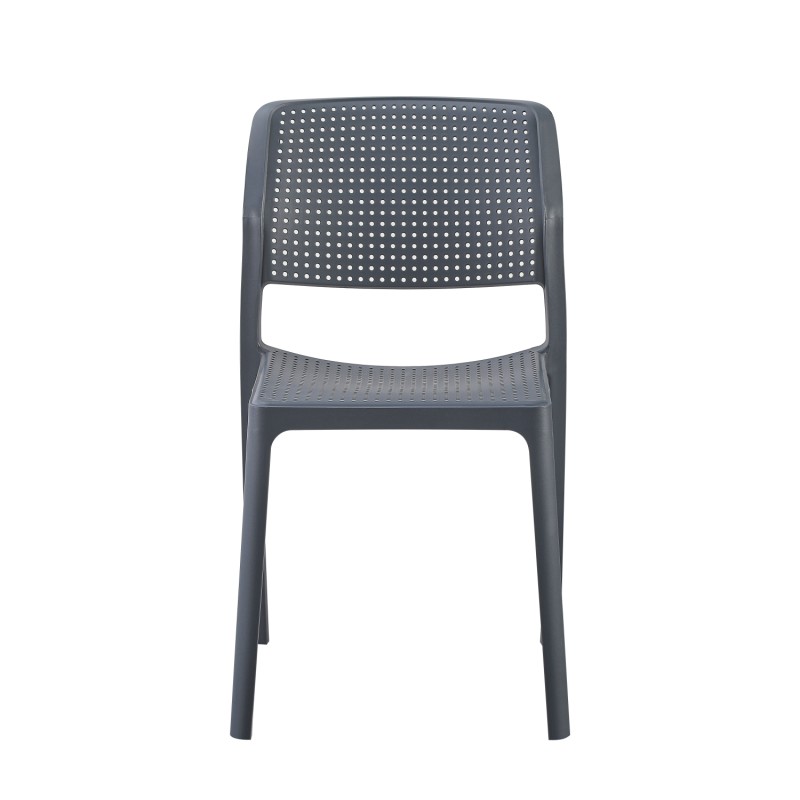 CHAIR OUTDOOR COMFEE FK6101.03 POLYPROPYLENE IN GREY 41x57x82H cm. CHAIR OUTDOOR COMFEE FK6101.03 POLYPROPYLENE IN GREY 41x57x82H cm.