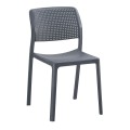 CHAIR OUTDOOR COMFEE FK6101.03 POLYPROPYLENE IN GREY 41x57x82H cm. CHAIR OUTDOOR COMFEE FK6101.03 POLYPROPYLENE IN GREY 41x57x82H cm.