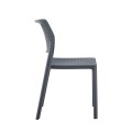 CHAIR OUTDOOR COMFEE FK6101.03 POLYPROPYLENE IN GREY 41x57x82H cm. CHAIR OUTDOOR COMFEE FK6101.03 POLYPROPYLENE IN GREY 41x57x82H cm.