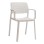 ARMCHAIR OUTDOOR COMFEE FK6102.01 POLYPROPYLENE IN WHITE 54x57x83H cm.