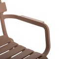 POLYPROPYLENE ARMCHAIR PHILLY FK6123.06 BEIGE 58.5x49x83.5Hcm. POLYPROPYLENE ARMCHAIR PHILLY FK6123.06 BEIGE 58.5x49x83.5Hcm.