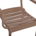 POLYPROPYLENE ARMCHAIR PHILLY FK6123.06 BEIGE 58.5x49x83.5Hcm. POLYPROPYLENE ARMCHAIR PHILLY FK6123.06 BEIGE 58.5x49x83.5Hcm.
