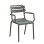 POLYPROPYLENE ARMCHAIR PHILLY FK6123.04 OLIVE GREEN 58.5x49x83.5Hcm.