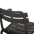 POLYPROPYLENE ARMCHAIR PHILLY FK6123.04 OLIVE GREEN 58.5x49x83.5Hcm. POLYPROPYLENE ARMCHAIR PHILLY FK6123.04 OLIVE GREEN 58.5x49x83.5Hcm.