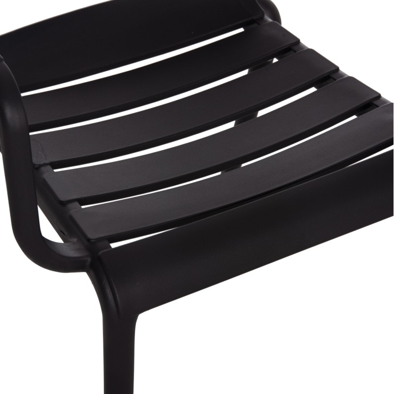 POLYPROPYLENE ARMCHAIR PHILLY FK6123.02 BLACK 58.5x49x83.5Hcm. POLYPROPYLENE ARMCHAIR PHILLY FK6123.02 BLACK 58.5x49x83.5Hcm.