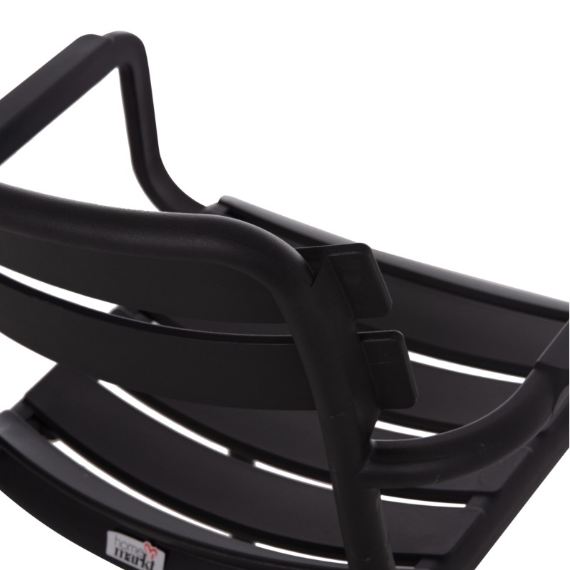 POLYPROPYLENE ARMCHAIR PHILLY FK6123.02 BLACK 58.5x49x83.5Hcm. POLYPROPYLENE ARMCHAIR PHILLY FK6123.02 BLACK 58.5x49x83.5Hcm.