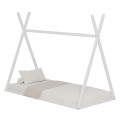 BED FOR KIDS MUNK FK681.03 t.MONTESSORI SOLID PINE WOOD IN WHITE FOR MATTRESS 190x90cm. BED FOR KIDS MUNK FK681.03 t.MONTESSORI SOLID PINE WOOD IN WHITE FOR MATTRESS 190x90cm.