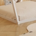 BED FOR KIDS MUNK FK681.03 t.MONTESSORI SOLID PINE WOOD IN WHITE FOR MATTRESS 190x90cm. BED FOR KIDS MUNK FK681.03 t.MONTESSORI SOLID PINE WOOD IN WHITE FOR MATTRESS 190x90cm.