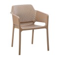 ARMCHAIR POLYPROPYLENE JOHN FK6103.04 CAPPUCCINO 59x58x79.5Hcm. ARMCHAIR POLYPROPYLENE JOHN FK6103.04 CAPPUCCINO 59x58x79.5Hcm.