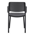 ARMCHAIR OUTDOOR COMFEE FK6102.02 POLYPROPYLENE IN BLACK 54x57x83Hcm. ARMCHAIR OUTDOOR COMFEE FK6102.02 POLYPROPYLENE IN BLACK 54x57x83Hcm.