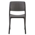 CHAIR OUTDOOR COMFEE FK6101.09 POLYPROPYLENE IN BROWN 41x57x82H cm. CHAIR OUTDOOR COMFEE FK6101.09 POLYPROPYLENE IN BROWN 41x57x82H cm.