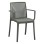 POLYPROPYLENE ARMCHAIR IDA FK6127.04 DARK OLIVE 53x50x82Hcm.