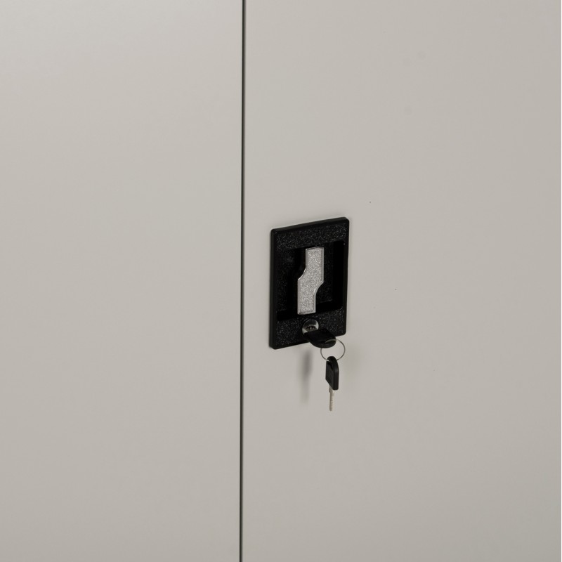 WARDROBE METALLIC DURON FK11979 2-LEAF WITH 5 STORAGE SPACES & LEGS-GREY 90Χ40Χ190Hcm. WARDROBE METALLIC DURON FK11979 2-LEAF WITH 5 STORAGE SPACES & LEGS-GREY 90Χ40Χ190Hcm.